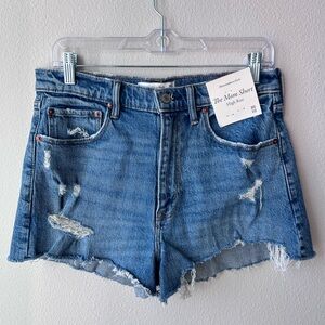 Abercrombie & Fitch Women’s High Rise Mom Shorts Size 10